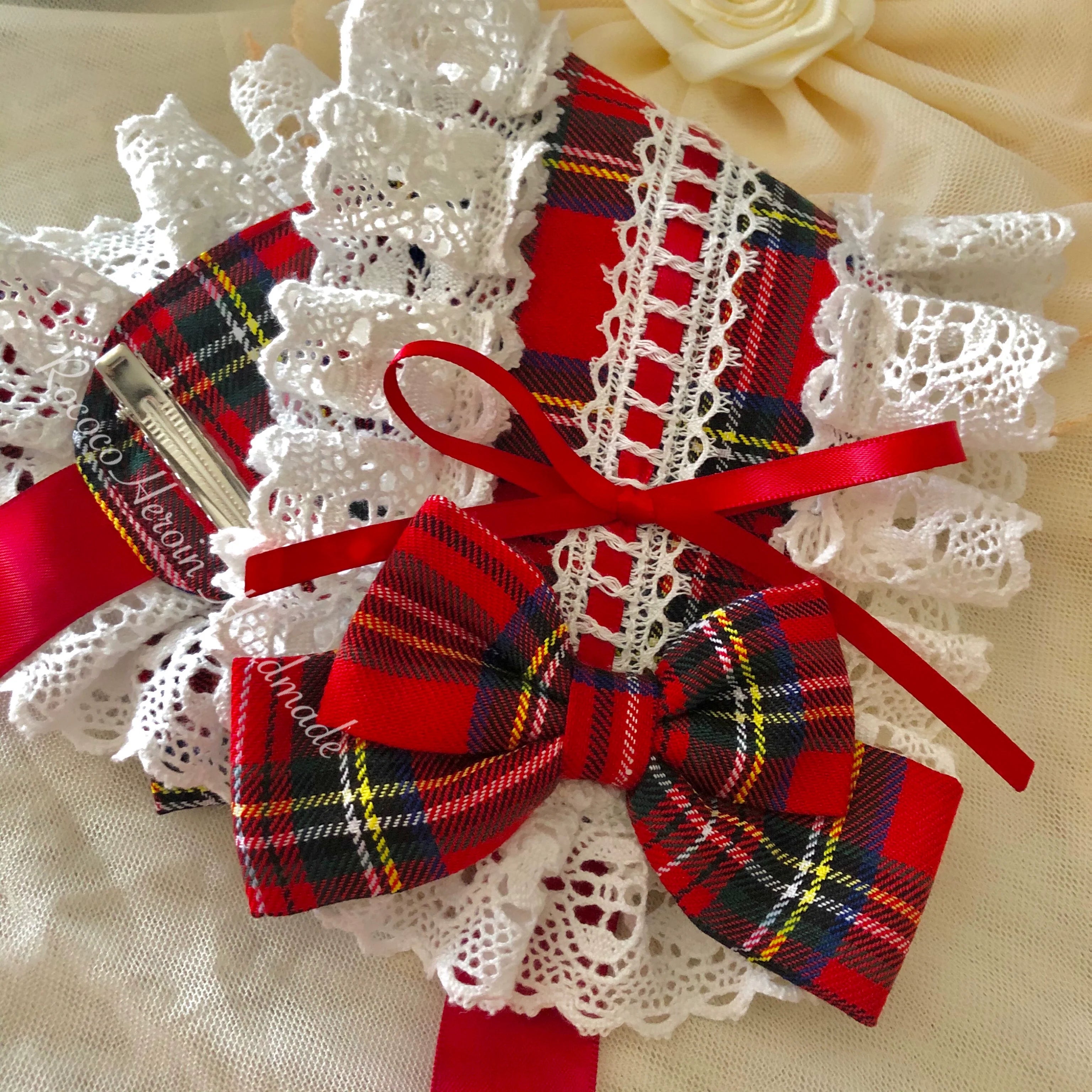Rococo Heroine Classic Cotton Lolita Headband - image 5