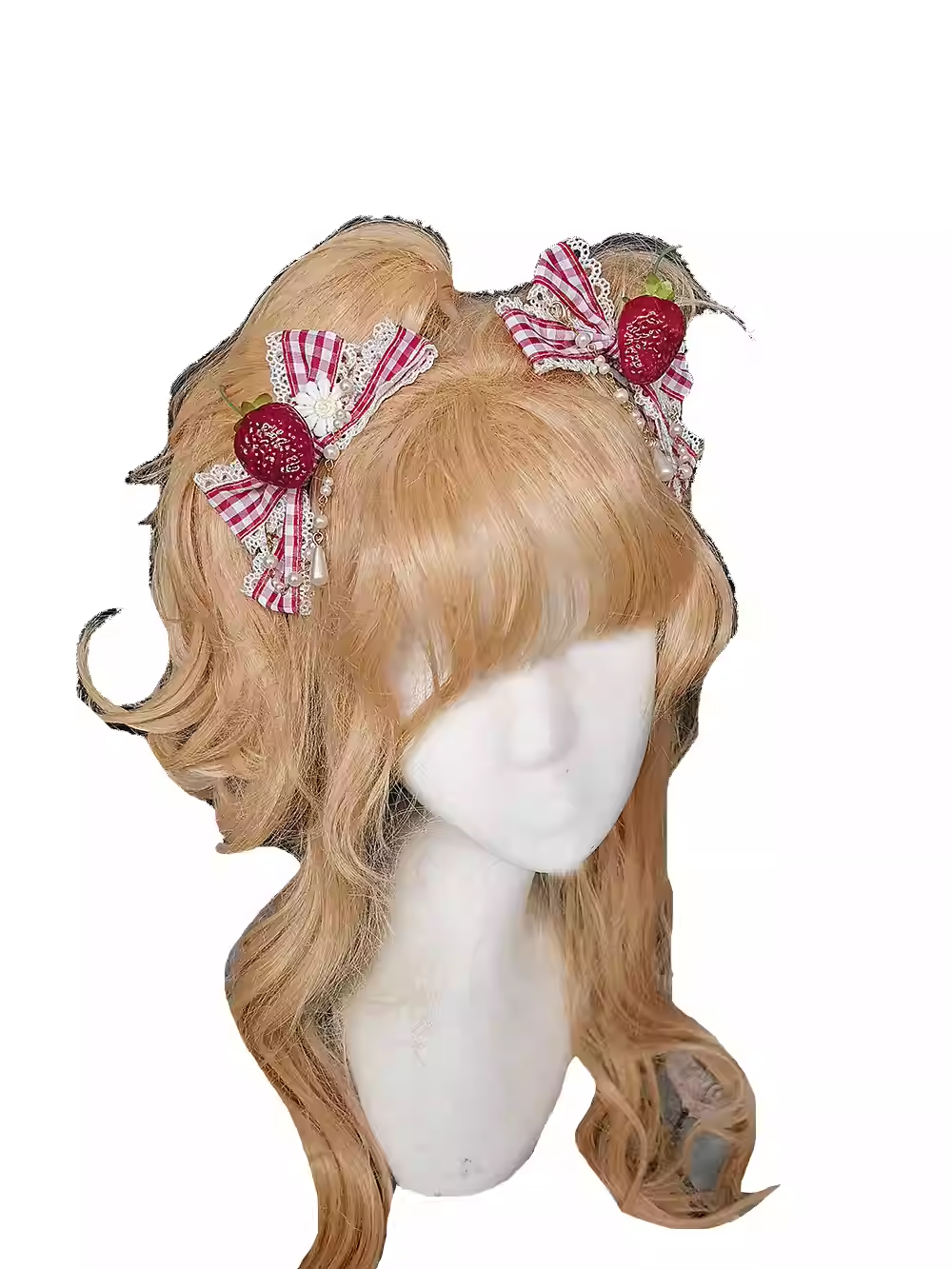 Chandelier - Old School Lolita OP Dress, Polka Dot, Chandelier Print and Accessories - image 32