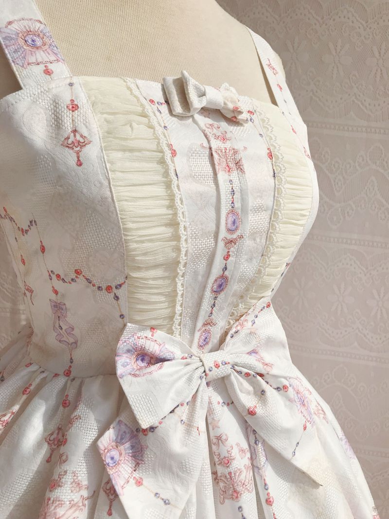 Sweet Printing Winter Lolita JSK Dress - image 3