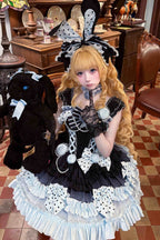 Baburella Blue Sweet Lolita Cake JSK Dress - image 3