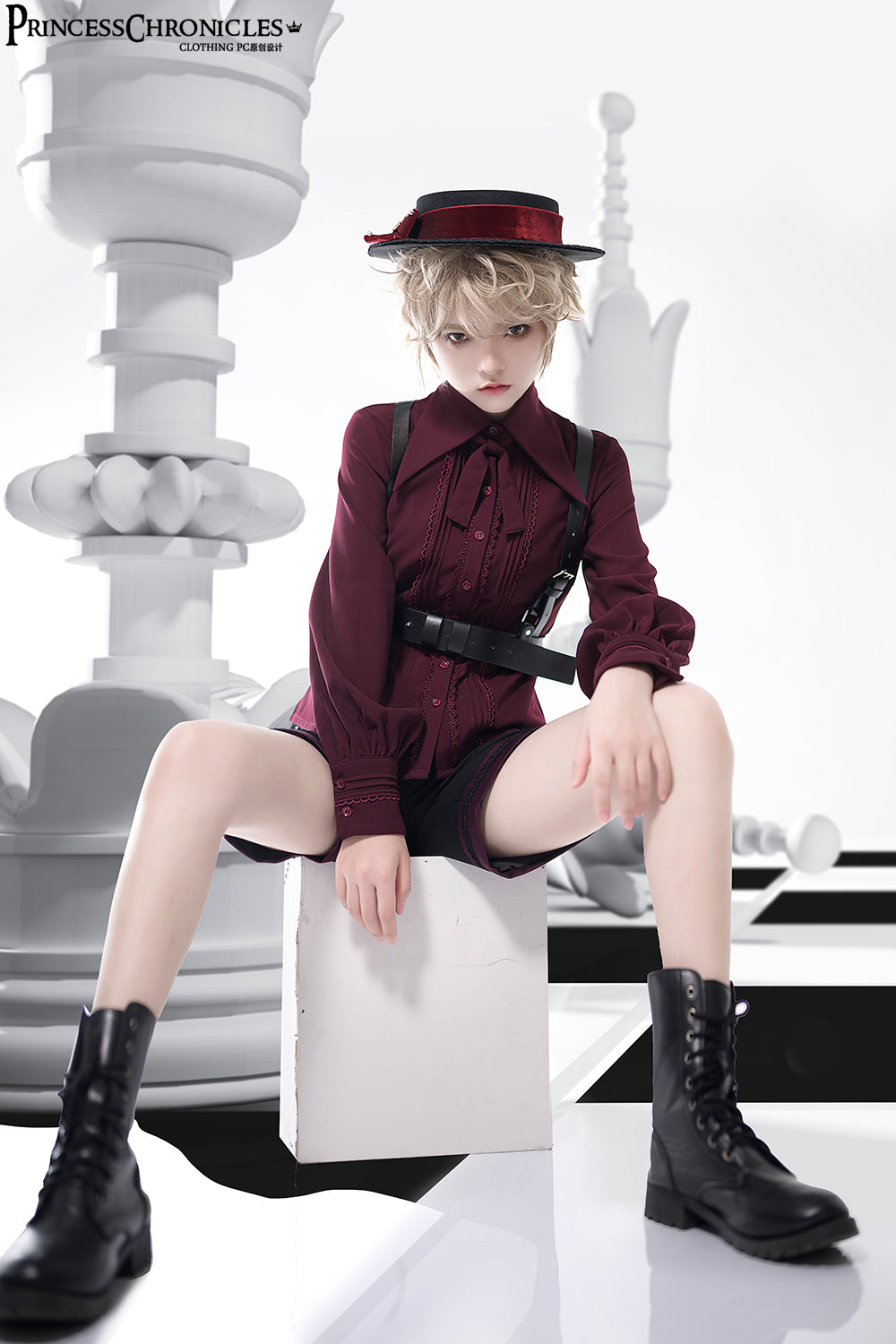 Retro Ouji Lolita Blouse Multicolors - image 25