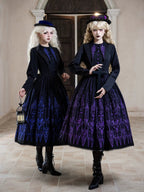 Dream Window - Gothic Lolita Church Embroidery OP Dress, Back Zipper - image 7