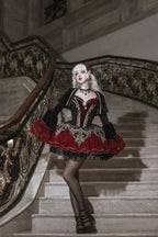 Blood Feast - Gothic Lolita JSK Suit Daily Goth Dress - image 9