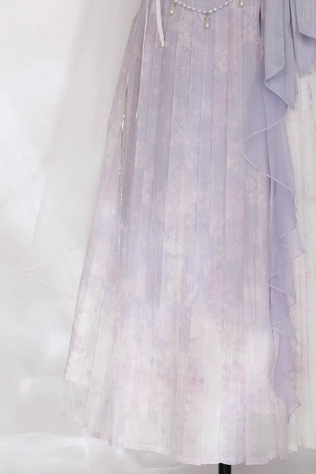 Han Lolita Dress Side Slit Purple JSK Dress - image 24