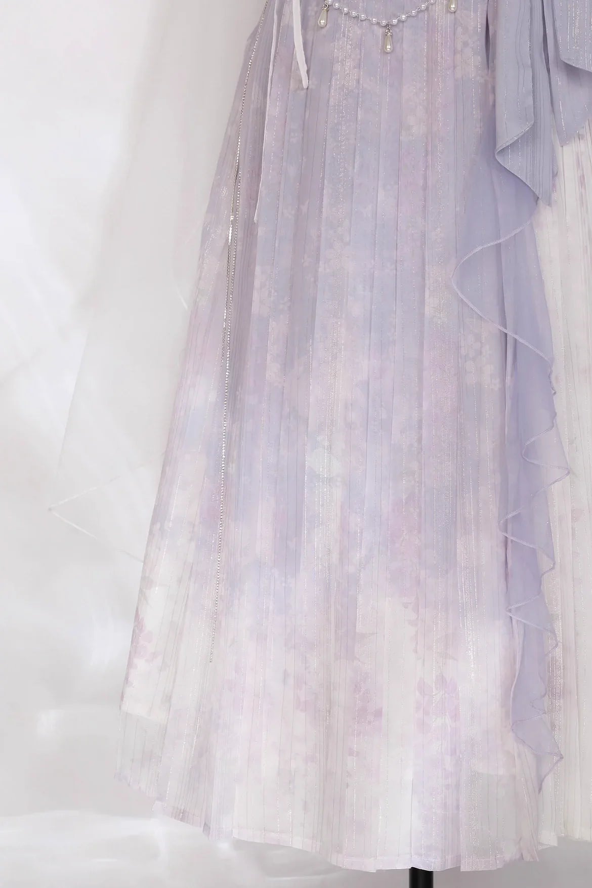 Han Lolita Dress Side Slit Purple JSK Dress - image 24