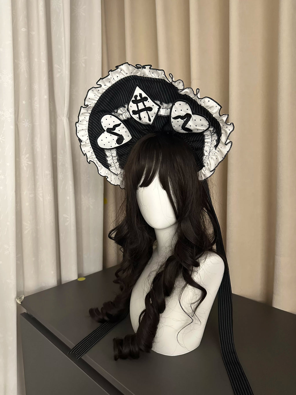 Rhythm Note Old School Lolita Piano-Key JSK and Accessories - image 23