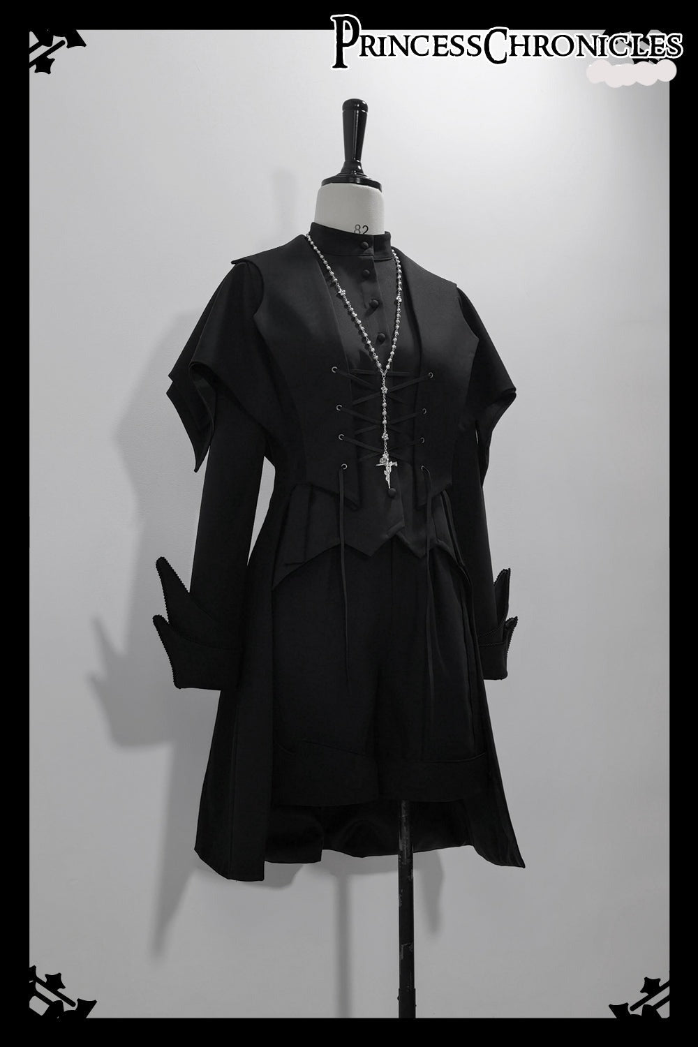 Yan Ye - Swallowtail Ouji Lolita Long Vest - image 15