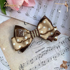 Augustina - Kawaii Lolita Chocolate Paired Brooch and Hair Clip - image 16