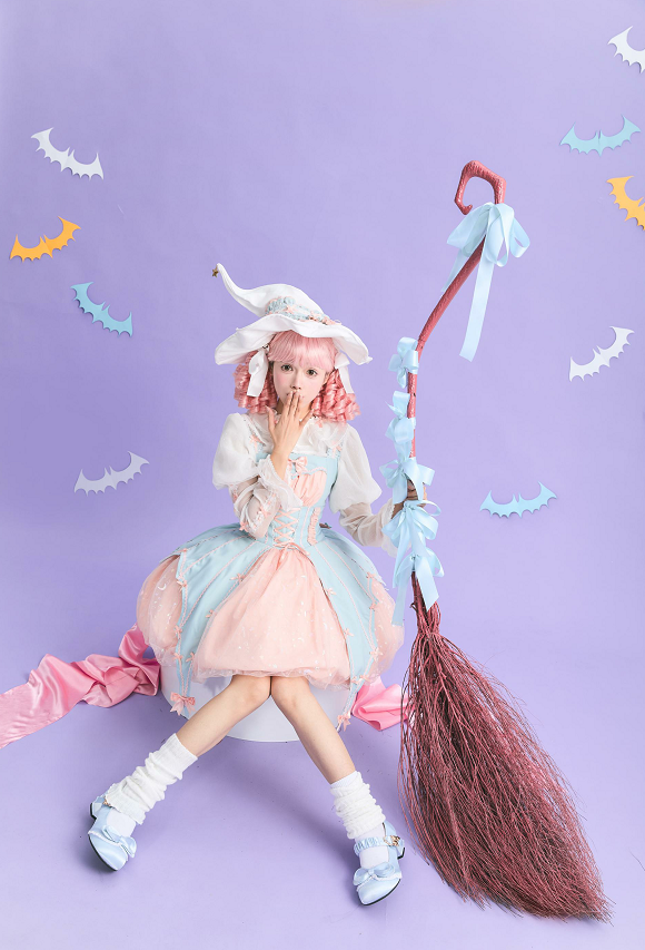Halloween Gothic Lolita JSK Dress, Pumpkin-inspired Dress - image 28