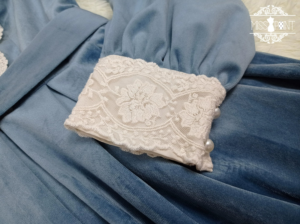 Vintage Elegant Velvet OP Dress - image 66