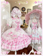 Summer 2026 - Floral Ribbon Bow Old School Lolita JSK - image 7