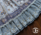 Demon Hunting Notes - Fishbone Gothic Lolita Skirt - image 45
