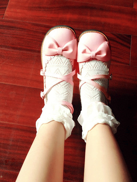 Sweet Lolita Low Heel Shoes Multicolors - image 6