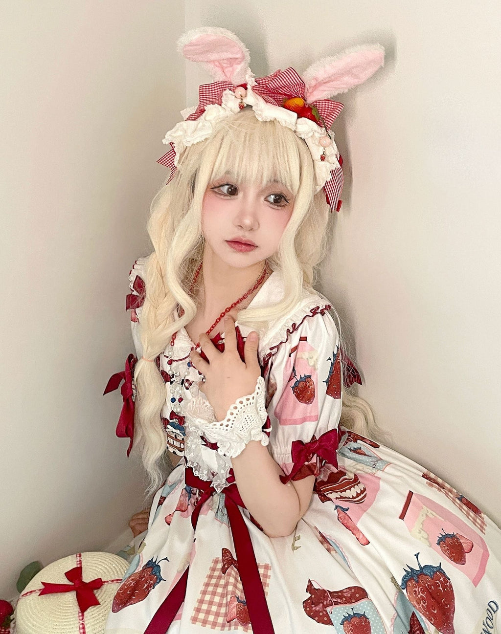 Betty Baby Sweet Lolita OP Dress and Accessories - image 21