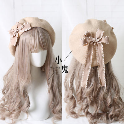 Sweet Bow Multicolors Lolita Wool Beret - image 19