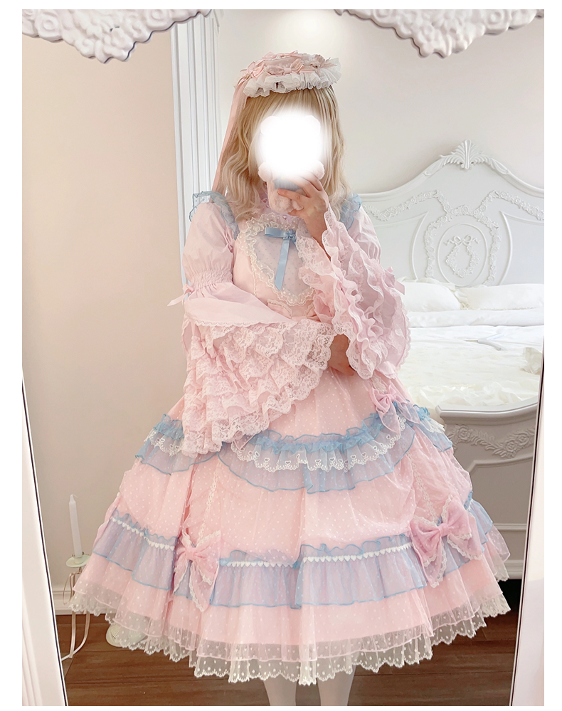 Liliya's Secrets Cotton Lolita Princess Sleeve Blouse - image 5