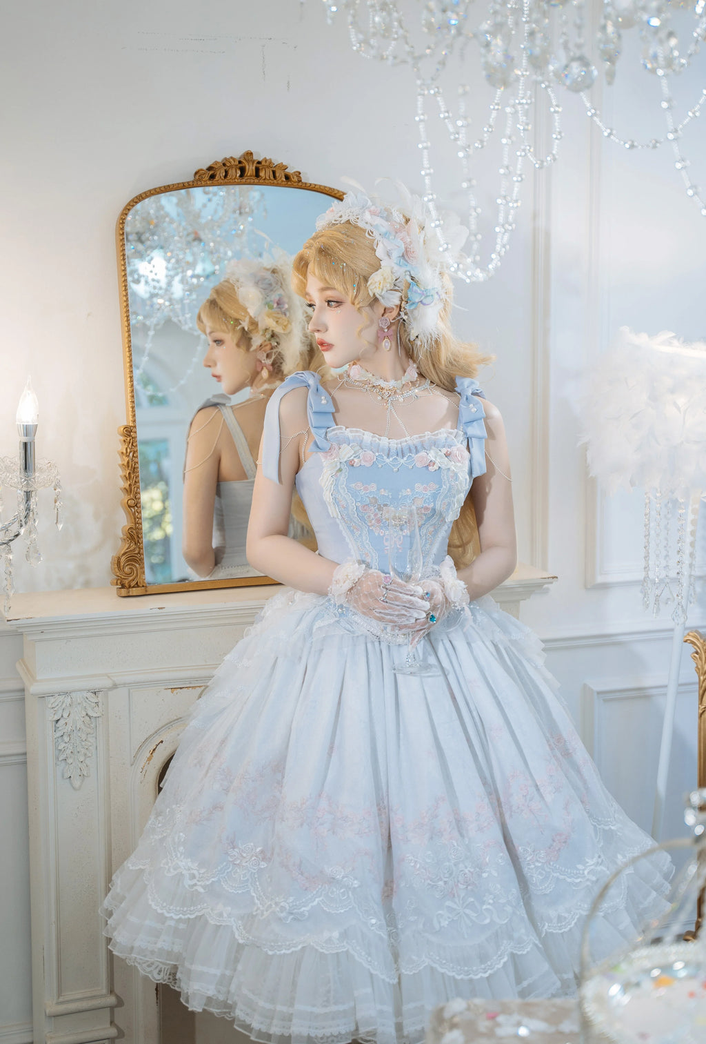 Dreamy Dance Gorgeous Lolita JSK and SK - image 6