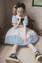 Sweet Alice - Short Sleeves Maid Lolita OP - image 20