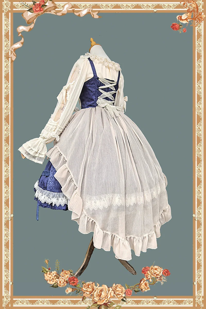 Lilith's Cage - Gothic Lolita JSK Dress & Blouse - image 6