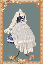 Lilith's Cage - Gothic Lolita JSK Dress & Blouse - image 6