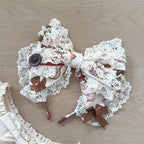 Teddy Bear Daily News Sweet Vintage Lolita Dress JSK and OP Series and Accessories - image 18