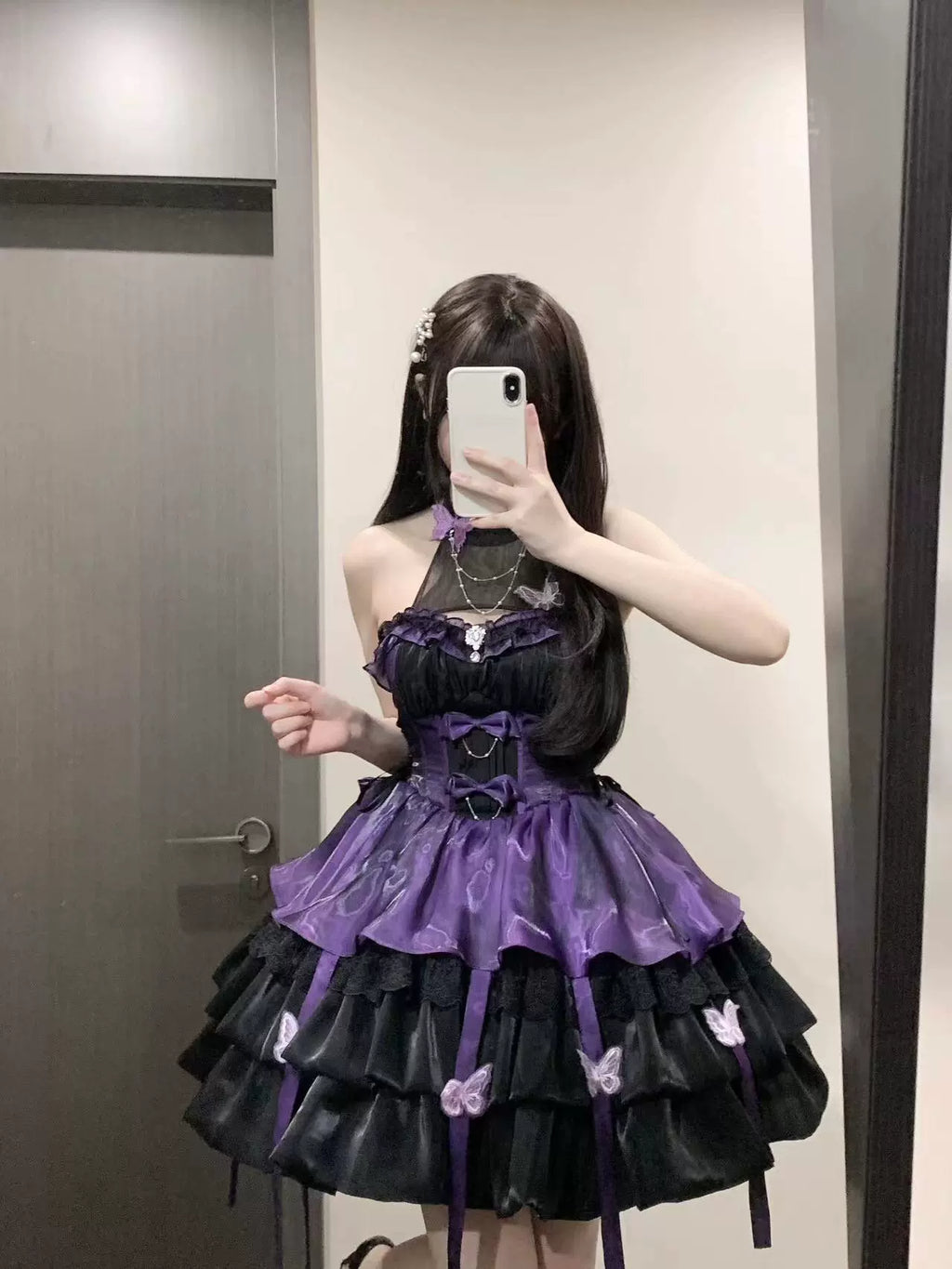 Love Goddess - Elegant Lolita Dress Halter Puff Princess JSK Dress - image 10