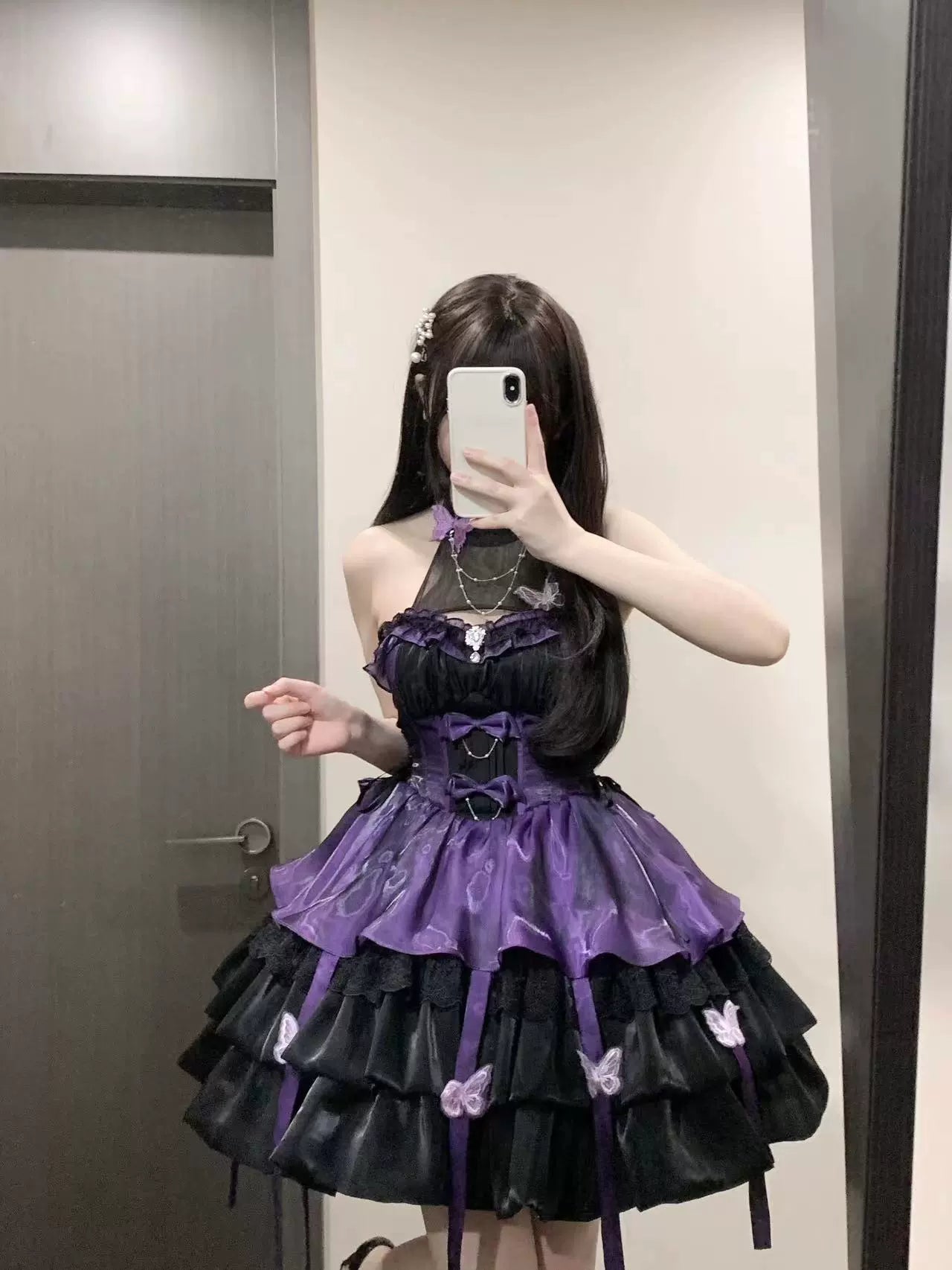 Love Goddess - Elegant Lolita Dress Halter Puff Princess JSK Dress - image 10