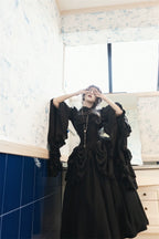Dreaming Gothic Lolita Fishbone Long Skirt - image 11