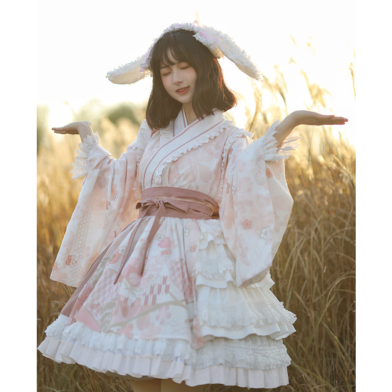 Xiaochunrihe - Wa Lolita OP Dress and Accessories - image 1