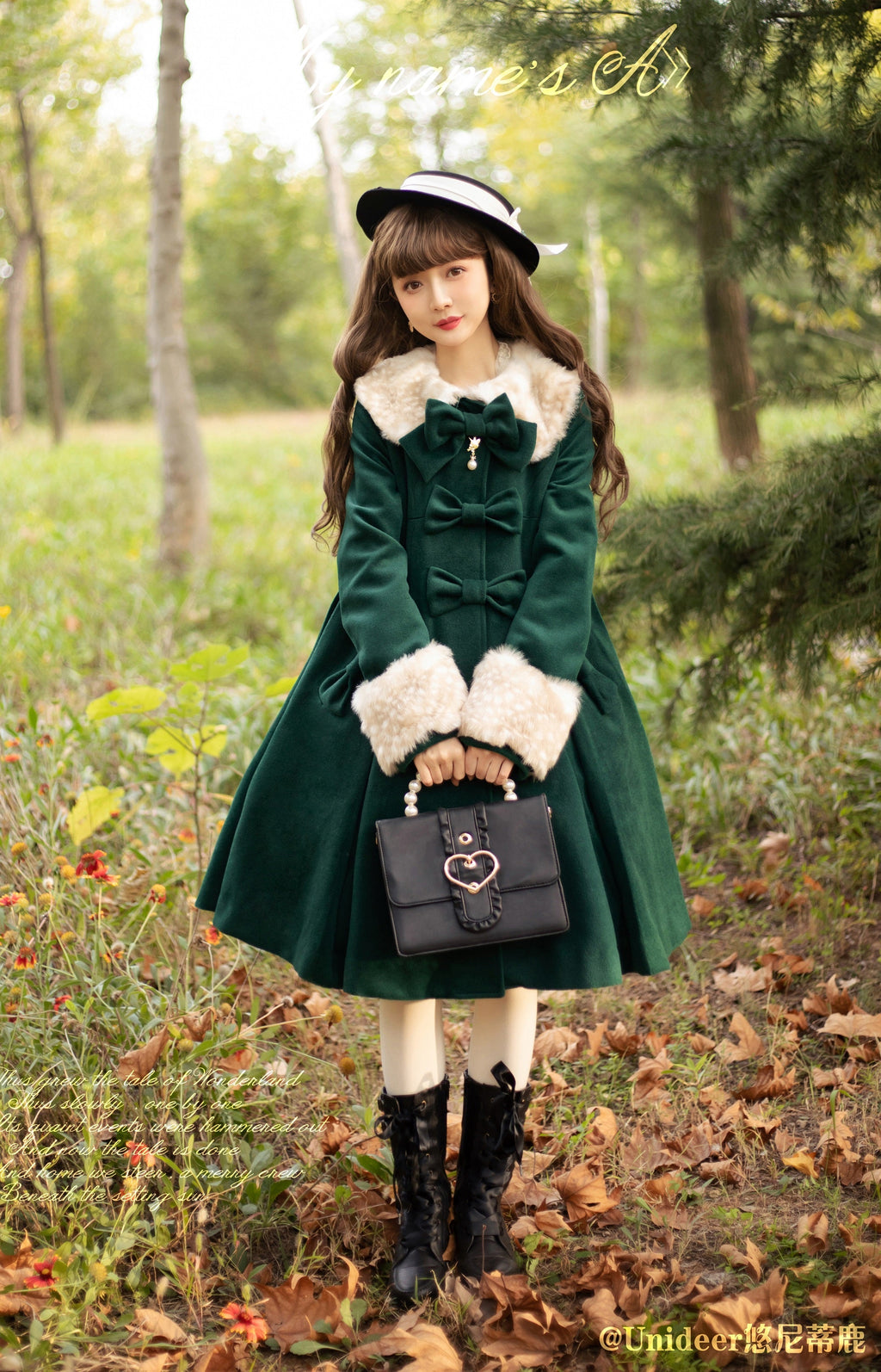 Casual Lolita Winter Wool Down Coat Multicolors - image 1