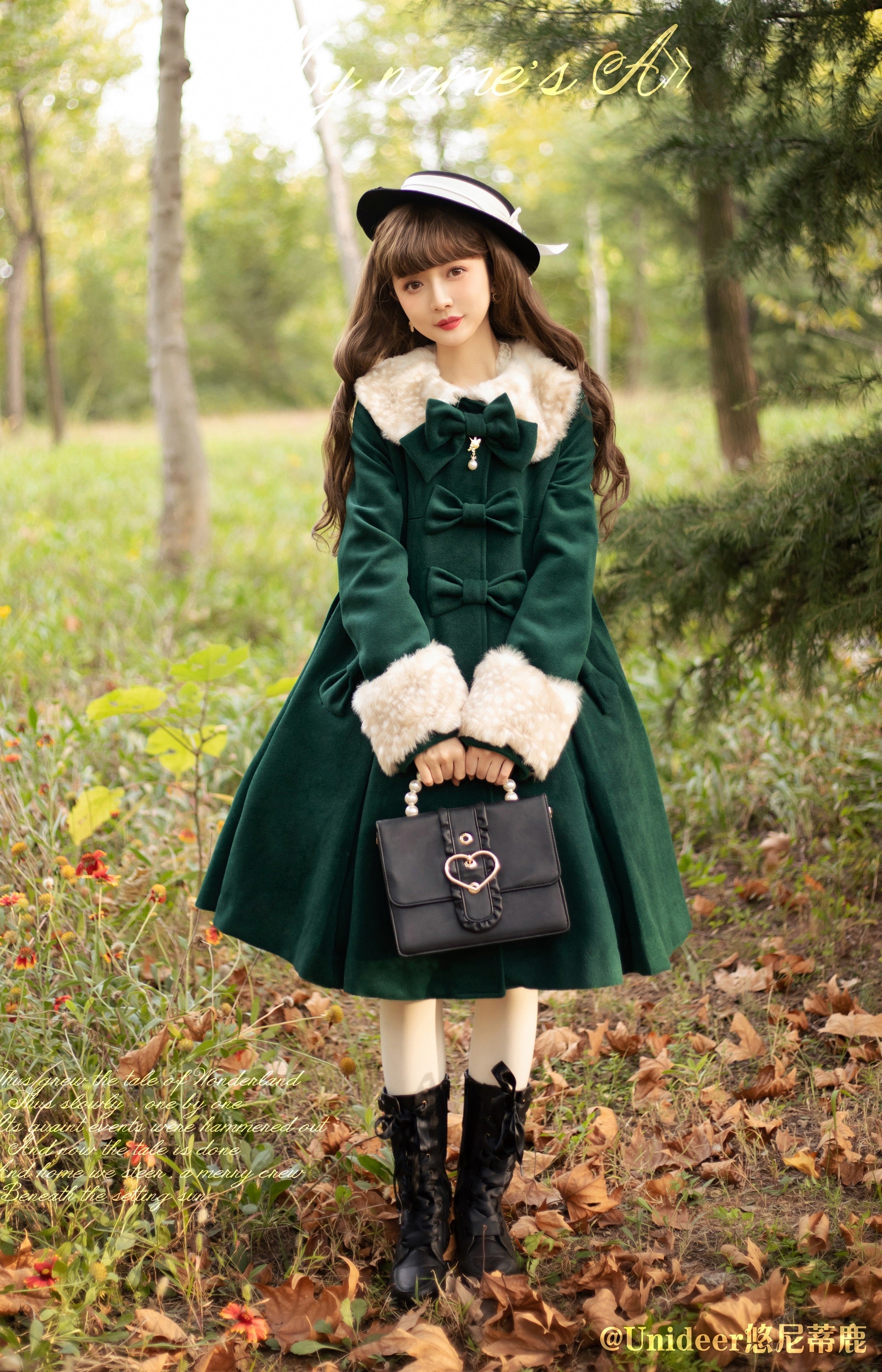 Casual Lolita Winter Wool Down Coat Multicolors - image 1