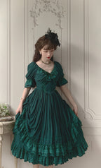 CLA Vintage French Lolita OP Dress - image 39