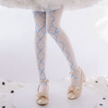120D Velvet Sweet Lolita Printed Tights - image 1