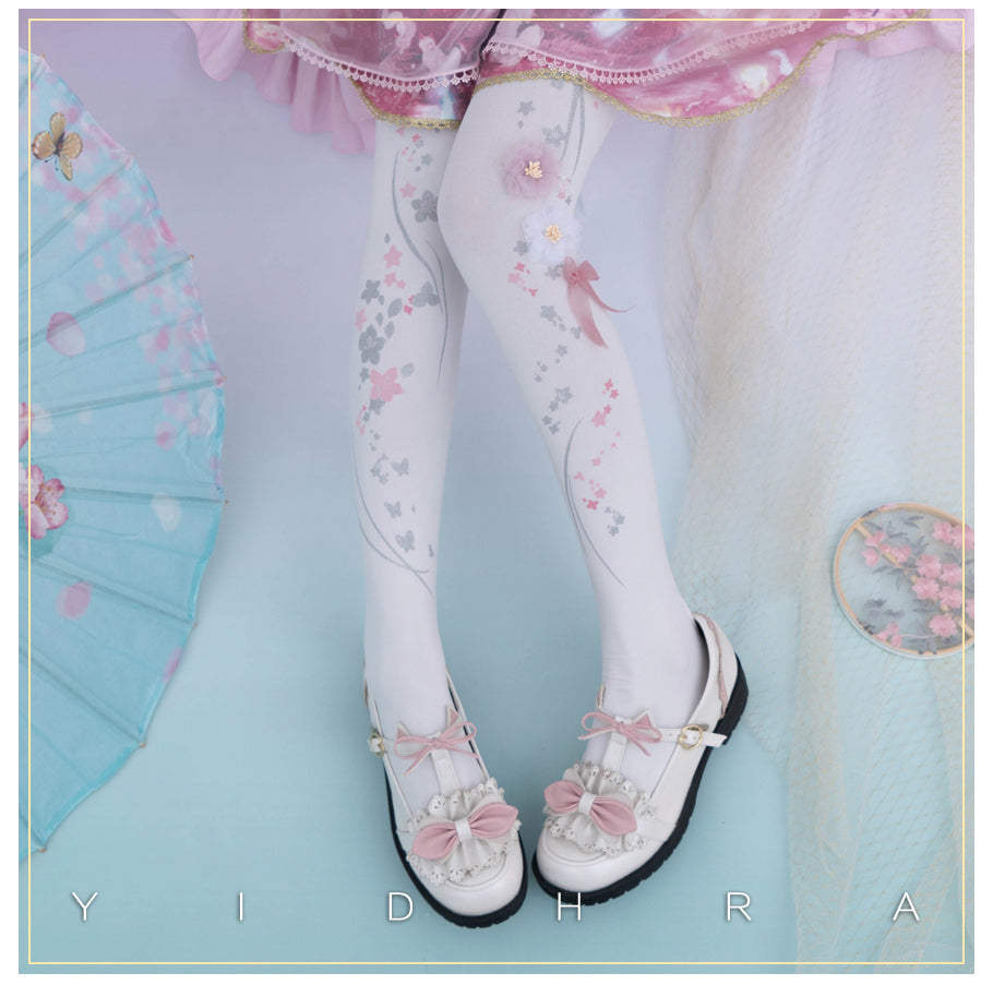 Chinese Qi Lolita 3D Print Pantyhose - image 11