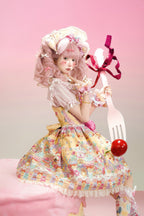 Sweet Candy House Yellow Unicorn Print Sweet Lolita Suspender JSK - image 3