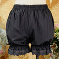 Daily Cotton Lolita Bloomers, Black and White - image 2