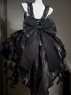 Mori Isle - Solid Gothic Lolita JSK Dress, Embroidered Lace - image 16