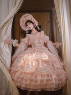 Runaway Princess Pink Wedding Lolita Dress, Plus Size Friendly - image 6