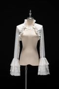 Omega Wedding Gothic Ouji Lolita White Suit - image 22