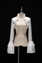Omega Wedding Gothic Ouji Lolita White Suit - image 22