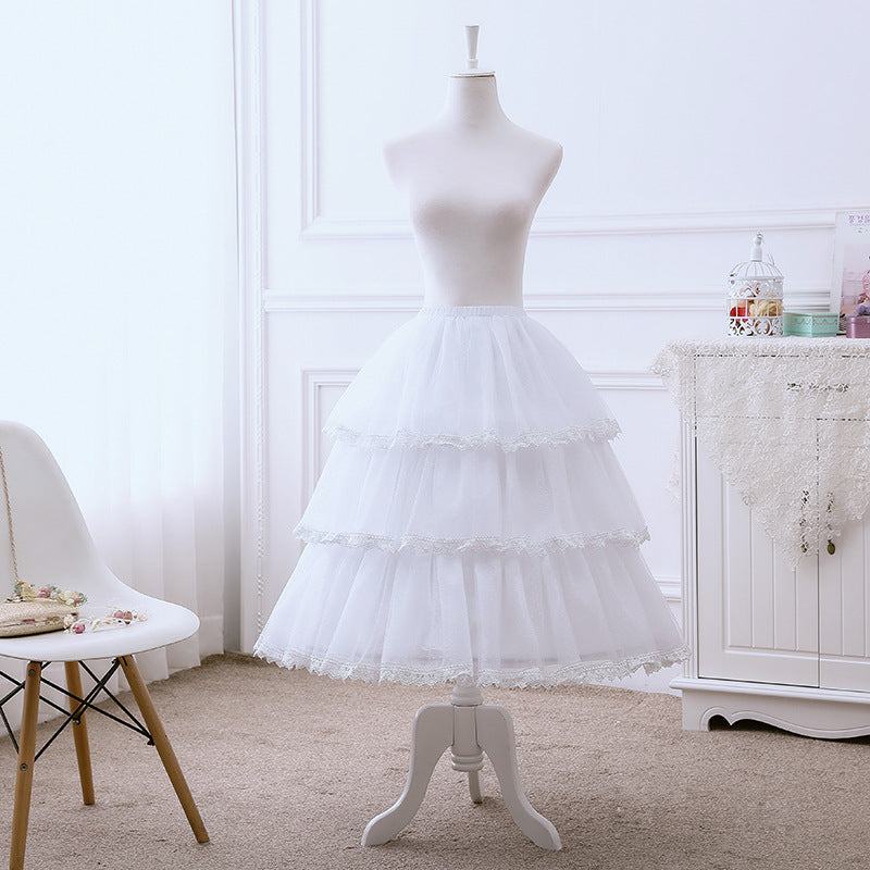 Lolita Adjustable Hoop Puffy Petticoat - image 6