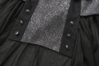 Eternal Displaced Boundary - Ouji Vest Coat with Detachable Back Trailing - image 8