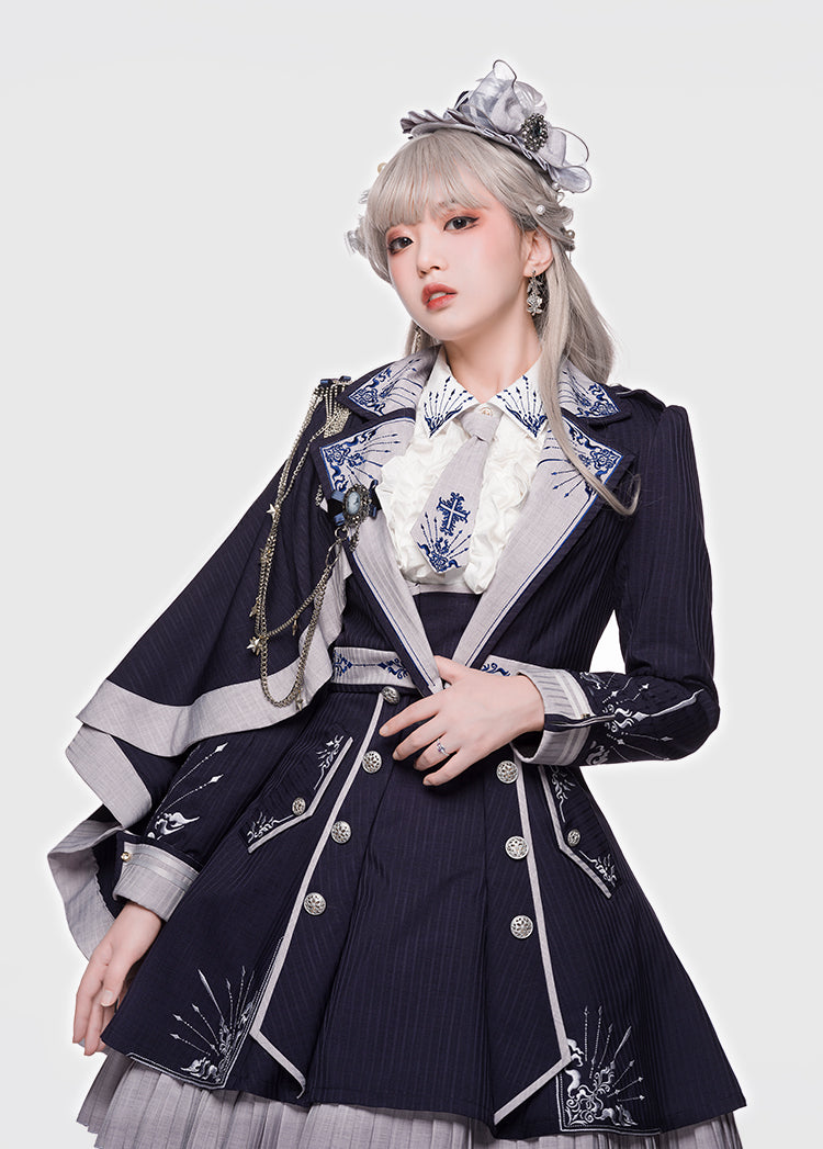 Youpairui - Sheffield - British Style Lolita JSK Set - image 9