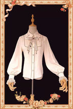 Elegant Lolita Stripe High-waist Jumper Dress Set and Cape - image 37