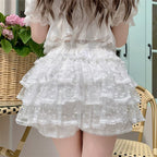 Daily Lolita Bloomers, Floral Cotton Summer Leggings - image 11