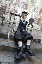 Secret Morning News - Vintage Ouji Lolita Vest Blouse Bloomers - image 29