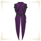 Eternal Crimson Moon Forest - Ouji Lolita Tailcoat Vest - image 4
