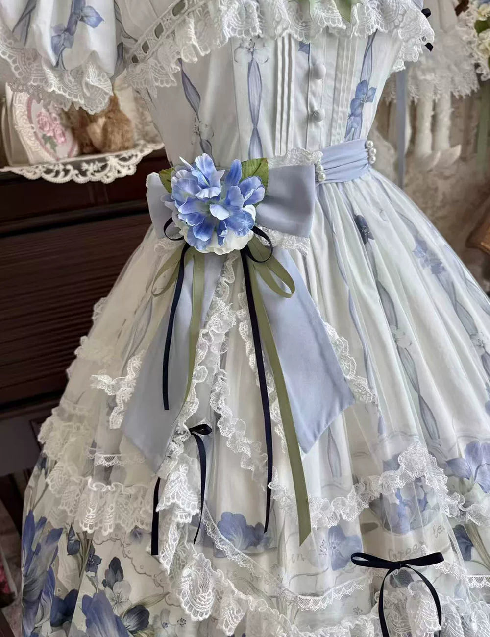 Blue Kite Lolita JSK Dress and Accessories Series - image 18