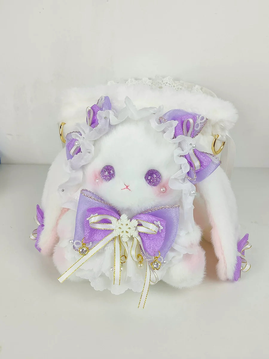 Kawaii Lolita Bag Handmade Bunny Crossbody Shoulders Bags - image 3