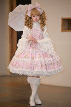Candelabra Ode - Doll-like Sweet Lolita JSK Dress, Side Zipper - image 8